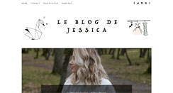 Desktop Screenshot of leblogdejessica.com